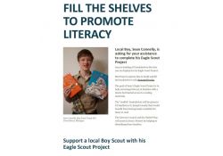 Fill the shelves to promote literacy