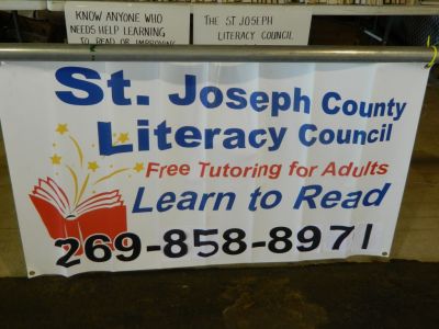 St. Joseph County Literacy Council at the Home and Garden Expo