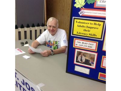 St. Joseph County Literacy Council at the Grange Fair